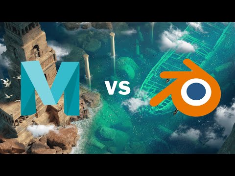 Видео: Maya или Blender, что лучше?