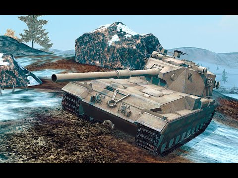 Видео: FV215b (183) и другие косые танки с новым оборудованием #wotblitz