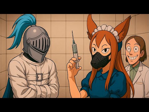 Видео: Попал в ПСИХУШКУ | Black Souls 2 прохождение 38