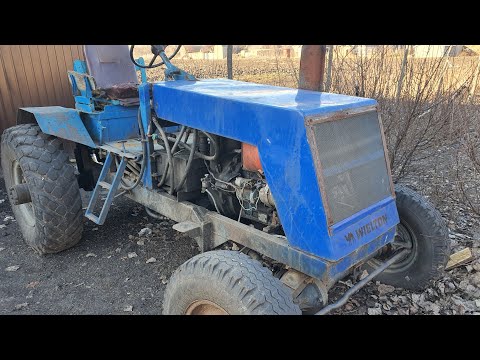 Видео: Самодельный трактор Т-25, 4×4