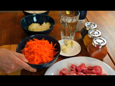 Видео: Вместо надоевшего ПЛОВА. Так мало кто готовит, а зря! Ужин на скорую руку!