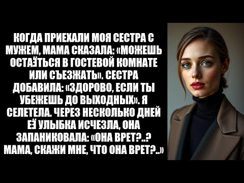Видео: КОГДА МОЯ СЕСТРА ПРИЕХАЛА ДОМОЙ ЗА «ПОДДЕРЖКОЙ СЕМЬИ», МАМА ВЫГНАЛА МЕНЯ, НО КОГДА Я УШЕЛ, НАЧАЛАСЬ