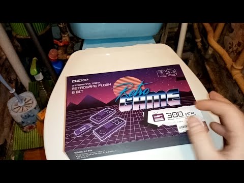 Видео: Dexp Retrogame Flash 8 bit обзор