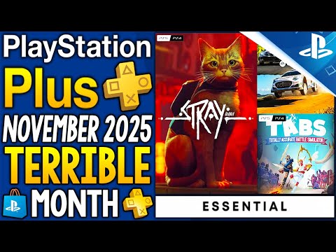 Видео: Игры PS PLUS за ноябрь 2025 года — ХУДШИЙ МЕСЯЦ ВСЕХ ВРЕМЕН?! (PlayStation Plus, ноябрь, PS+ Esse...