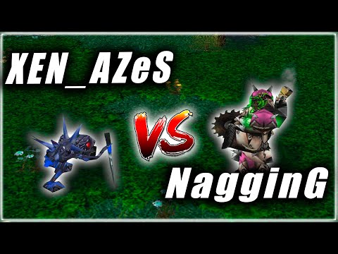 Видео: XEN_AZeS VS NagginG | Заруба стримеров | # Игра 2  Slark vs Rizzrak