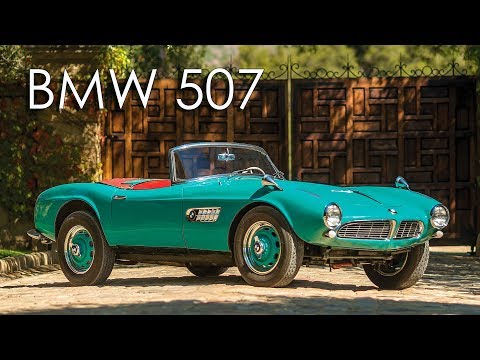 Видео: BMW 507 (1956-1959) - ИСТОРИЯ Самого Красивого Автомобиля БМВ