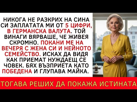 Видео: ПРЕДСТАВИХ СЕ КАТО БЕДНА И НАИВНА МАЙКА ПРЕД СНАХА СИ...