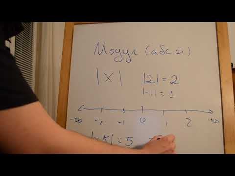 Видео: Модул (абсолютна стойност). Тема по математика за 6 и 7 клас