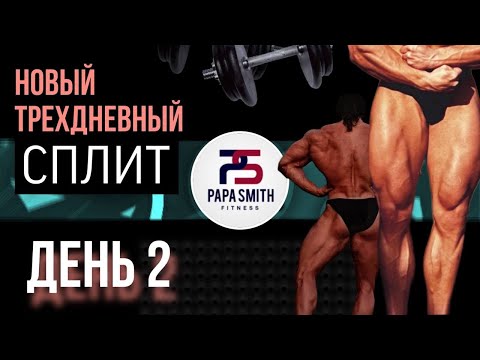 Видео: Новый трёхдневный сплит от Папы Смита. День второй. Тренировка на ноги.