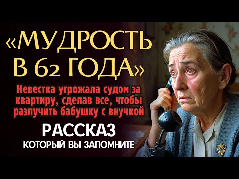 Видео: «МУДРОСТЬ В 62 ГОДА». Я плакал когда читал эту историю... Рассказ, который вы запомните. История.
