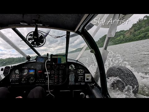 Видео: Сможет ли Корвет взлететь с воды в пол-газа? Новые воздушные винты меняют характер самолёта.