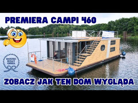 Видео: 4K Premiere Campi 460 плавучий дом, плавучие дома, лодка, плавучий дом, хаусбот, плавучий дом