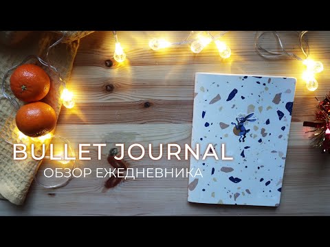 Видео: bullet journal / обзор ежедневника  #2