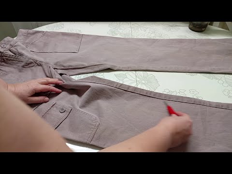 Видео: Надоели брюки- будет юбка.