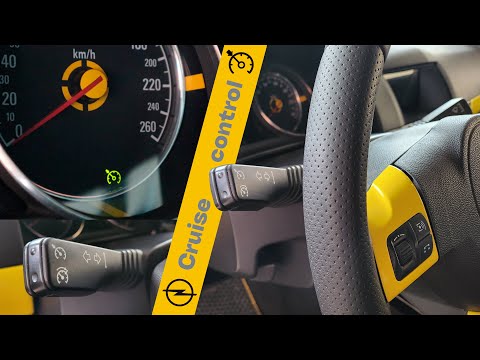 Видео: Як встановити круїз контроль в Opel Astra H. Та як їм користуватися