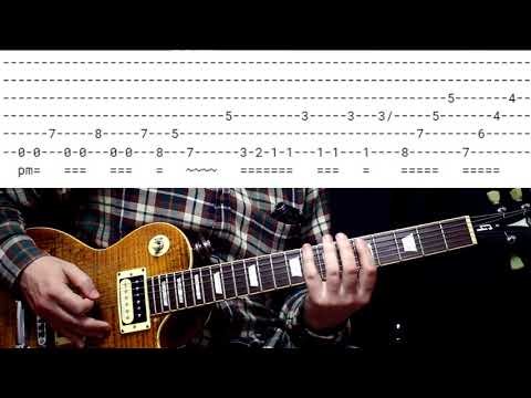 Видео: Играем все риффы Megadeth - The Killing Road! Полный разбор!