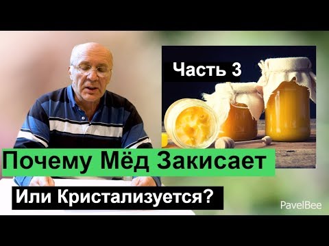 Видео: № 136 Почему Мёд Закисает или Кристализуется,Хранение Мёда | Пчеловодство для начинающих  Пасека