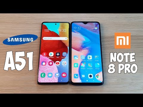 Видео: SAMSUNG GALAXY A51 VS REDMI NOTE 8 PRO - БИТВА ЛУЧШИХ! ЧТО ВЫБРАТЬ?