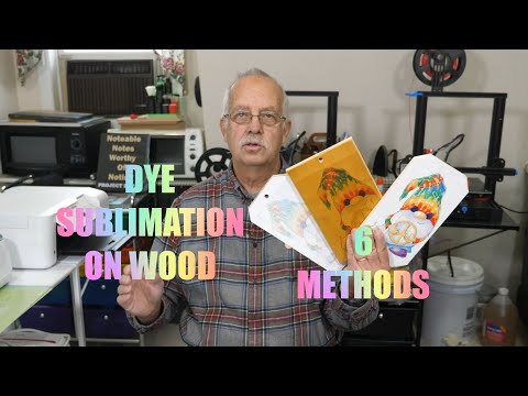 Видео: Сублимационная печать на дереве: 6 способов