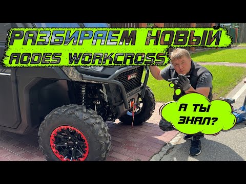 Видео: Aodes workcross 1000 Скопировали как надо! Детальный обзор новинки