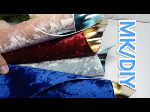 Видео: сделать проще, чем кажется! бантики из лакобархата!