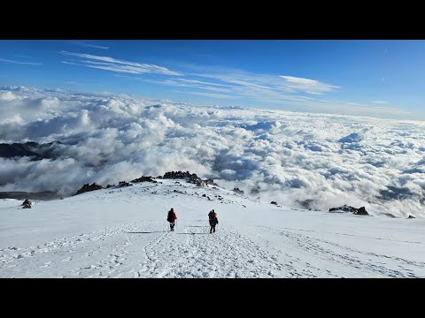 Видео: Эльбрус, история моего восхождения. Часть 2. Первая гора из семи вершин!