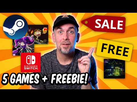 Видео: Пять игр выходят в Steam + Switch и раздача игр БЕСПЛАТНО!