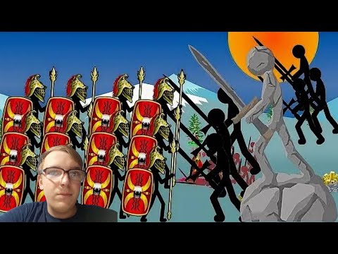 Видео: Армия на Армию! Прохождение Stick war legacy.
