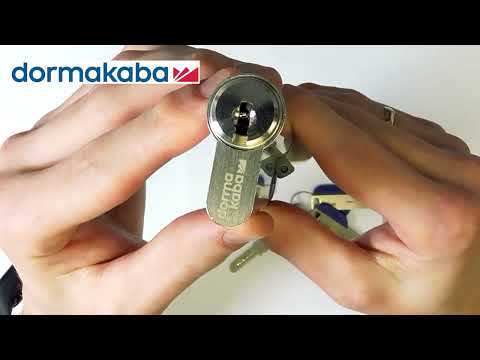 Видео: Цилиндровый механизм с терморазрывом - dormakaba TIC