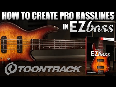 Видео: Как создать профессиональные басовые линии в EZbass от Toontrack