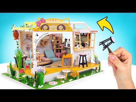 Видео: Строим очаровательное мини-котокафе