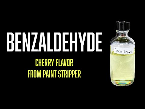 Видео: Изготовление бензальдегида из жидкости для снятия краски