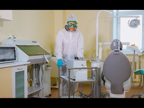 Видео: Учебный фильм "Ультраспрейер Р - современная технология дезинфекции"