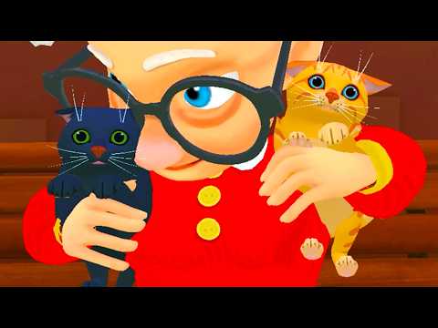 Видео: Кот и Бабка 2 #1 Cat from hell 2 с Кидом на пурумчата