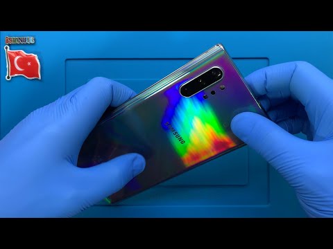 Видео: Замена задней крышки Samsung Galaxy Note 10+