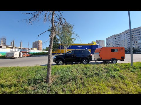 Видео: Туристический прицеп Nice Kamper из Красноярска