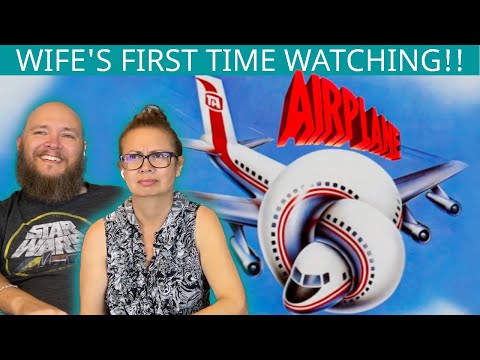 Видео: «Аэроплан!» (1980) | Жена впервые смотрит фильм | Реакция на фильм