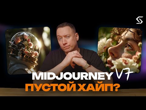 Видео: Заново удивит или разочарует? MidJourney v7 в SYNTX!