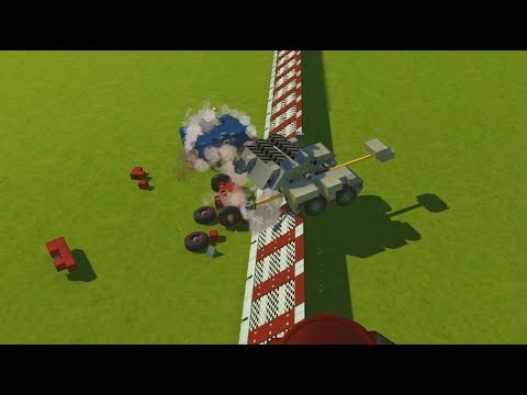 Видео: Бои роботов! 2й отборочный этап. (Нашла коса на камень) Scrap Mechanic.