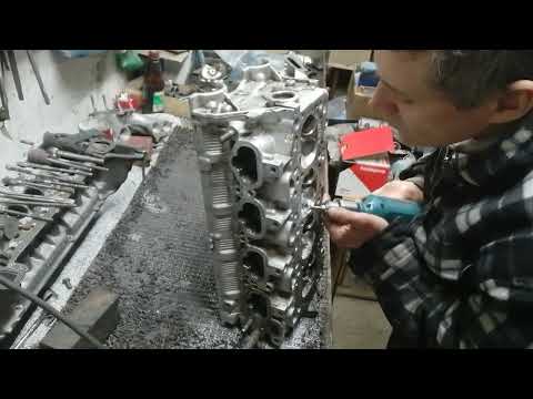 Видео: Доработка гбц Митцубиси 2.0, 450 - 500 сил.