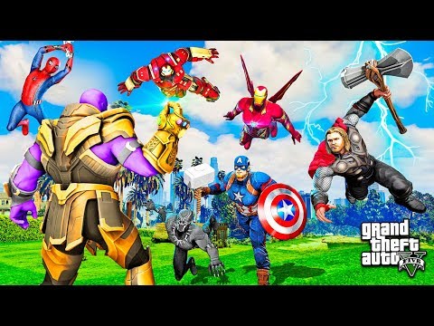Видео: МСТИТЕЛИ ФИНАЛ БОЙ С ТАНОСОМ В ГТА 5 МОДЫ! AVENGERS ENDGAME ОБЗОР МОДА В GTA 5! ИГРЫ ГТА ВИДЕО MODS
