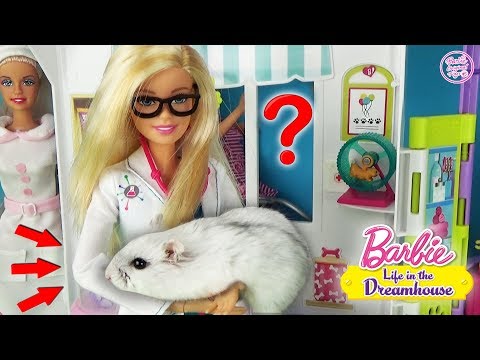 Видео: Мультик Барби и Челси едут к ветеринару Жизнь в доме мечты! Pet Care Center ♥ Barbie Original Toys
