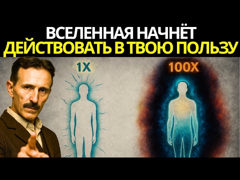 Видео: Скажи это 100 раз — и Вселенная начнёт действовать в твою пользу (Метод Теслы раскрыт).