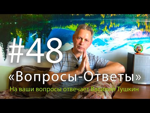 Видео: "Вопросы-Ответы", Выпуск #48 - Василий Тушкин отвечает на ваши вопросы