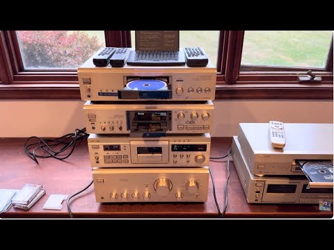 Видео: Редкий золотой комплект Sony ES и Pioneer продаётся | Полностью отреставрированная классика японс...