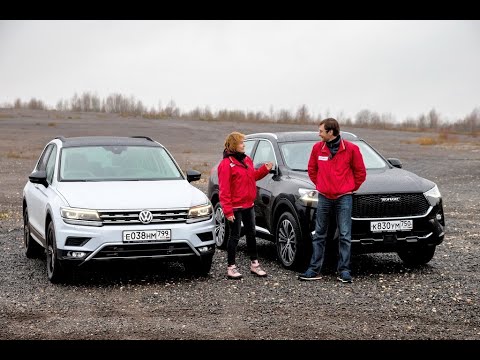 Видео: Тигуан и Хавал Ф7 пошли в разнос, тест обзор