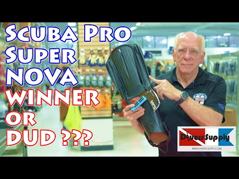 Видео: Новые ласты Super Nova от Scuba Pro. Это провал или победа???