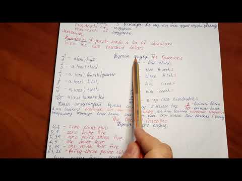 Видео: Numerals/ Сан есім ҰБТ ағылшын