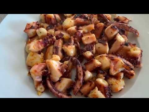 Видео: Осьминог, Очень Простой и Вкусный Рецепт