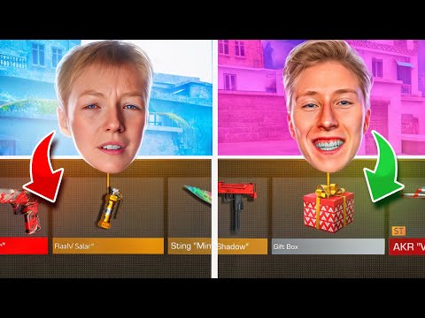 Видео: БИТВА НЕМЕЛИСС КЕЙСОВ, но ПОКУПАЕМ СКИНЫ ДРУГ ДРУГУ (STANDOFF 2) Дарк Дак vs младший брат